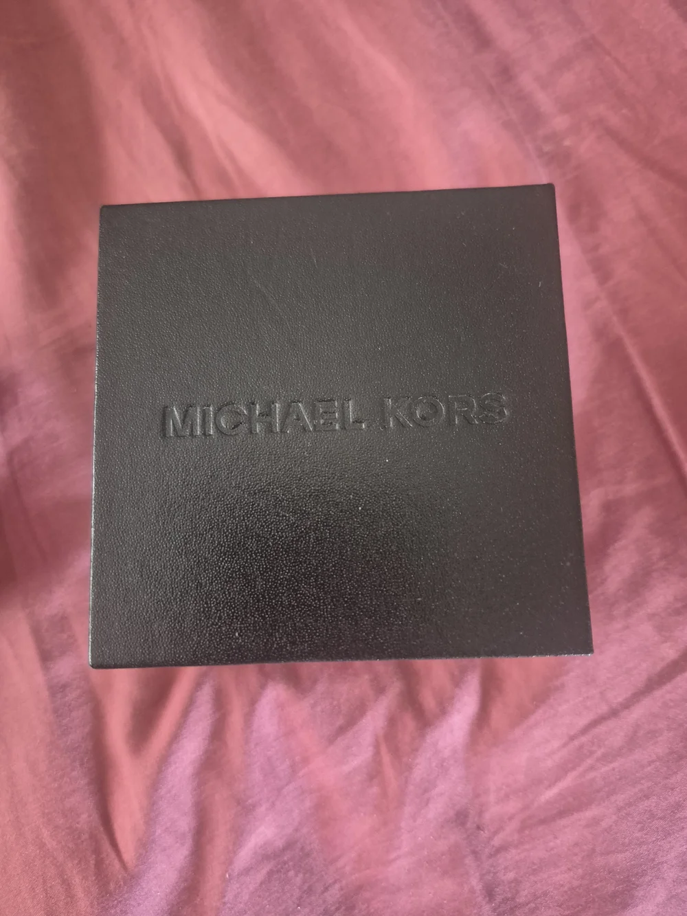 Michael Kors Two-Tone Silver and Rose Gold Crystal Bezel Women's Watch